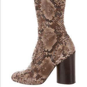 Marc Jacobs Snakeskin Mid- Calf Boot- Size 10